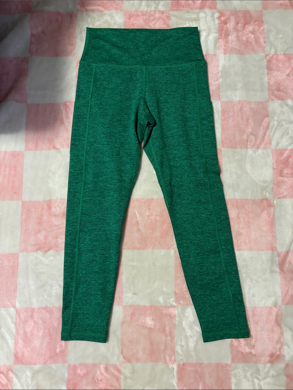 aerie Deep Green High-Waist Leggings